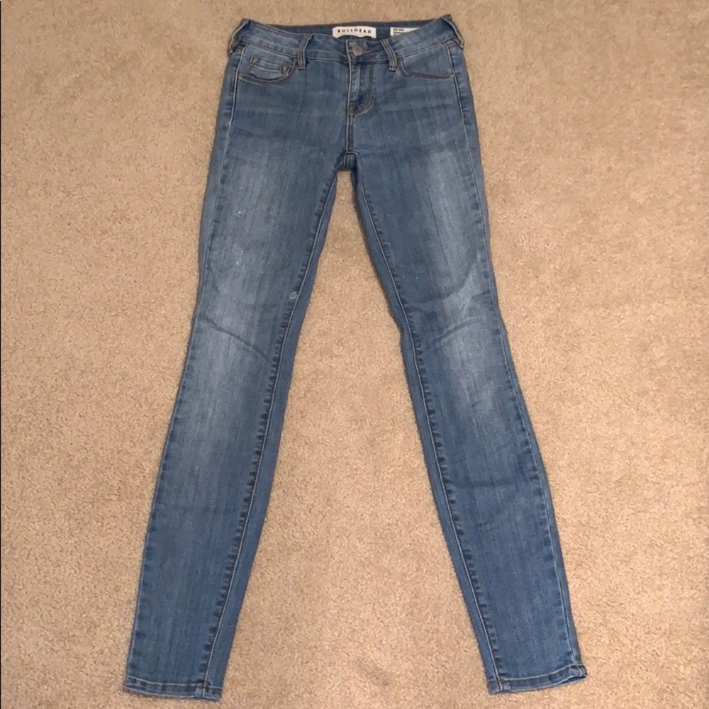 Pacsun Bullhead Mid Rise Skinny Jeans